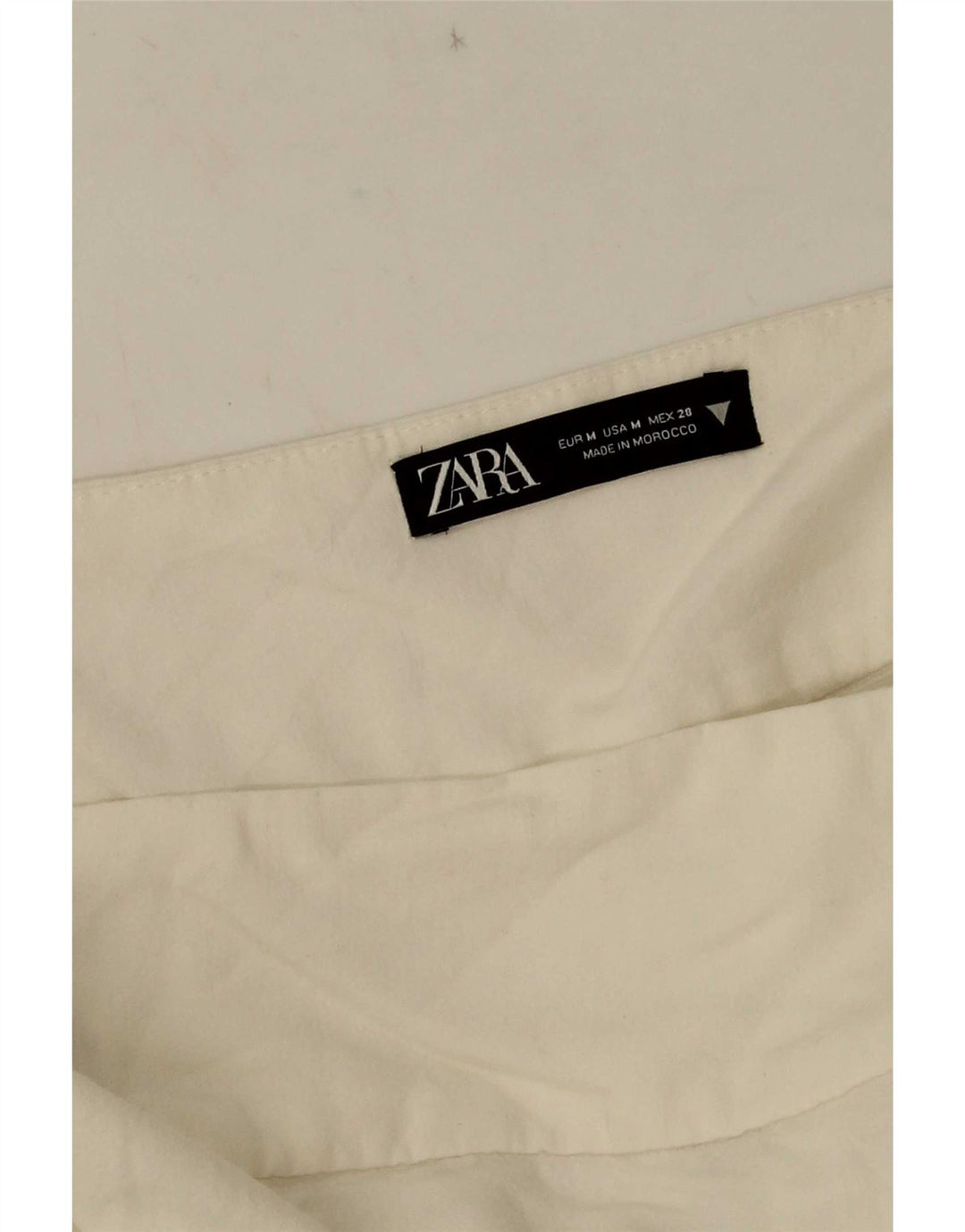 Gonna a portafoglio Zara da donna media W28 bianca
