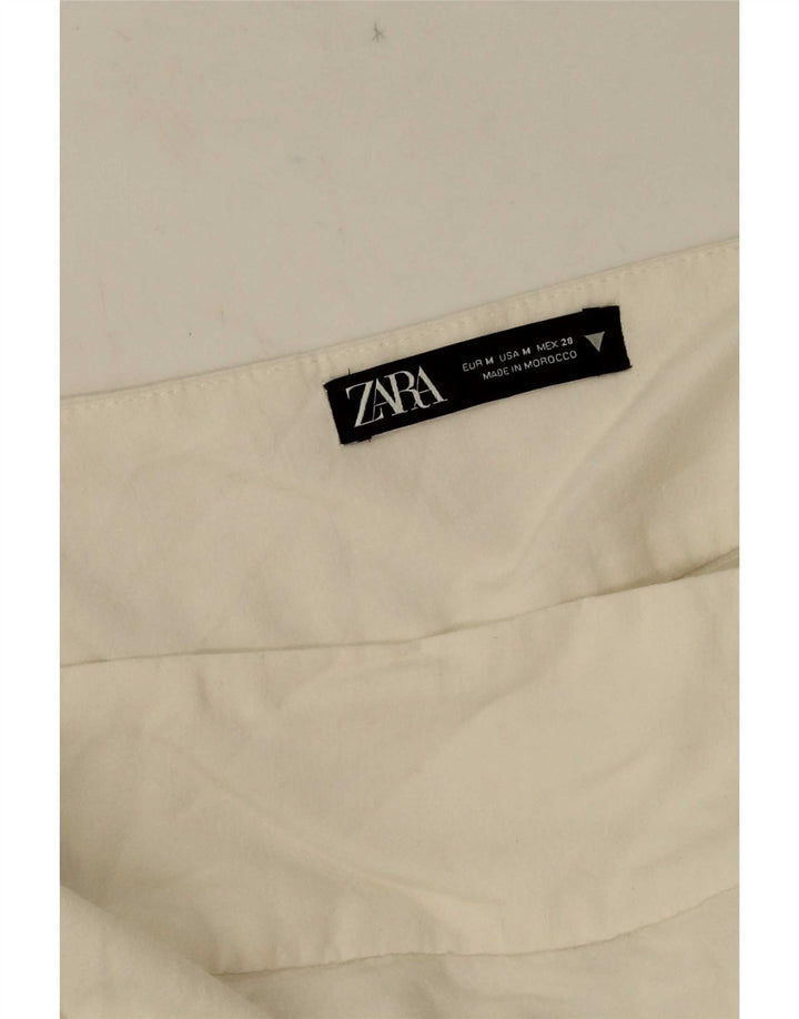 Gonna a portafoglio Zara da donna media W28 bianca