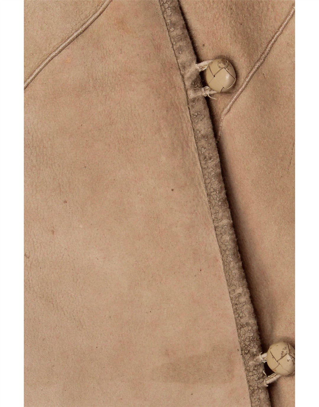 Cappotto in shearling da donna VINTAGE IT 46 Shearling beige grande