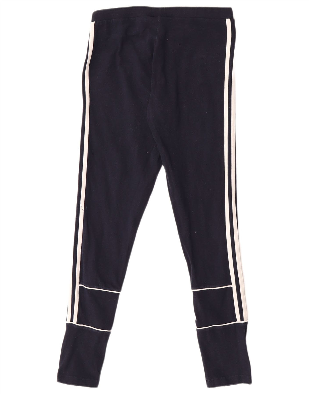 Leggings Adidas da donna UK 10 piccolo cotone blu navy