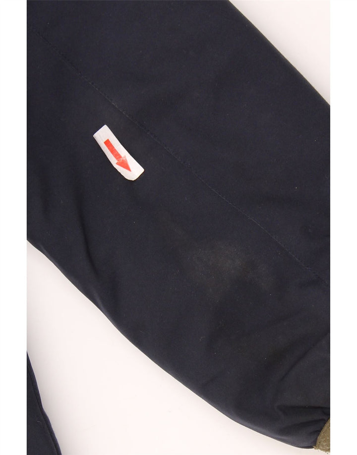 Giacca a vento con cappuccio da bambino DIESEL 9-10 anni in poliestere blu navy