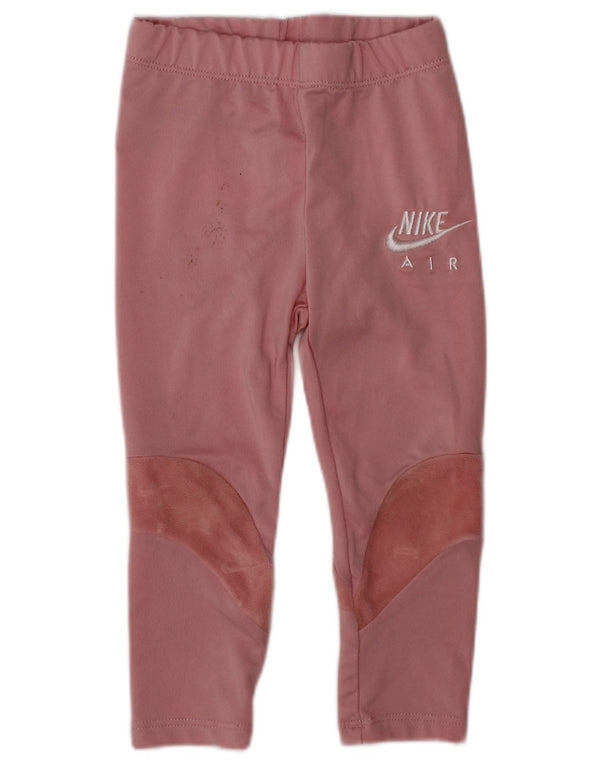 NIKE Baby Girls Graphic Leggings 12-18 Months  Pink Polyester