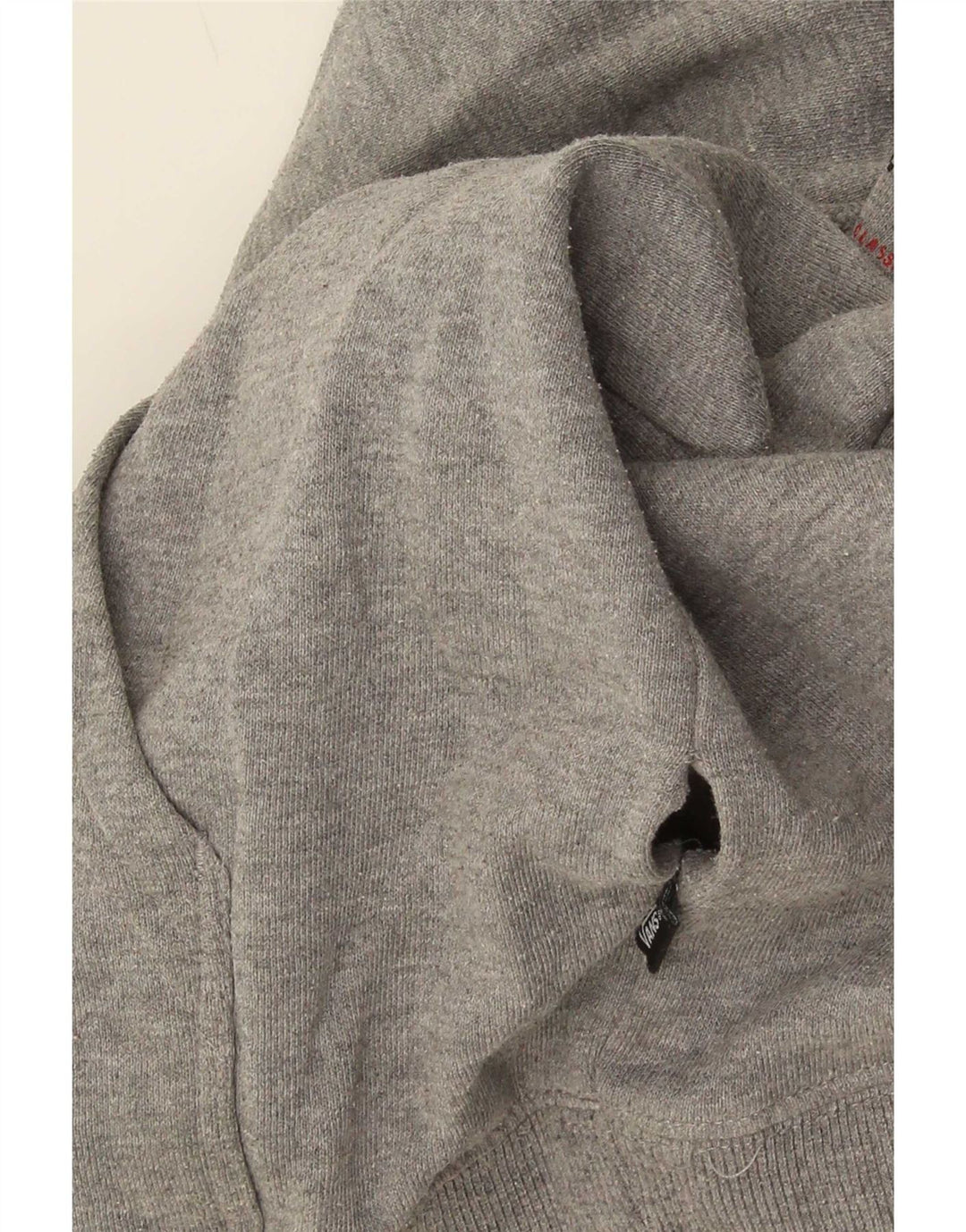 Felpa con cappuccio grafica da uomo Vans Small grigia chiazzata