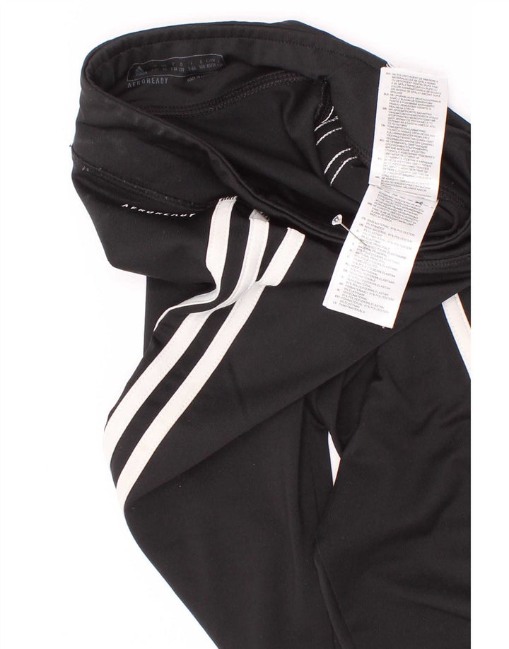 Leggings Adidas Bambina Aeroready Capri 7-8 anni Poliestere Nero