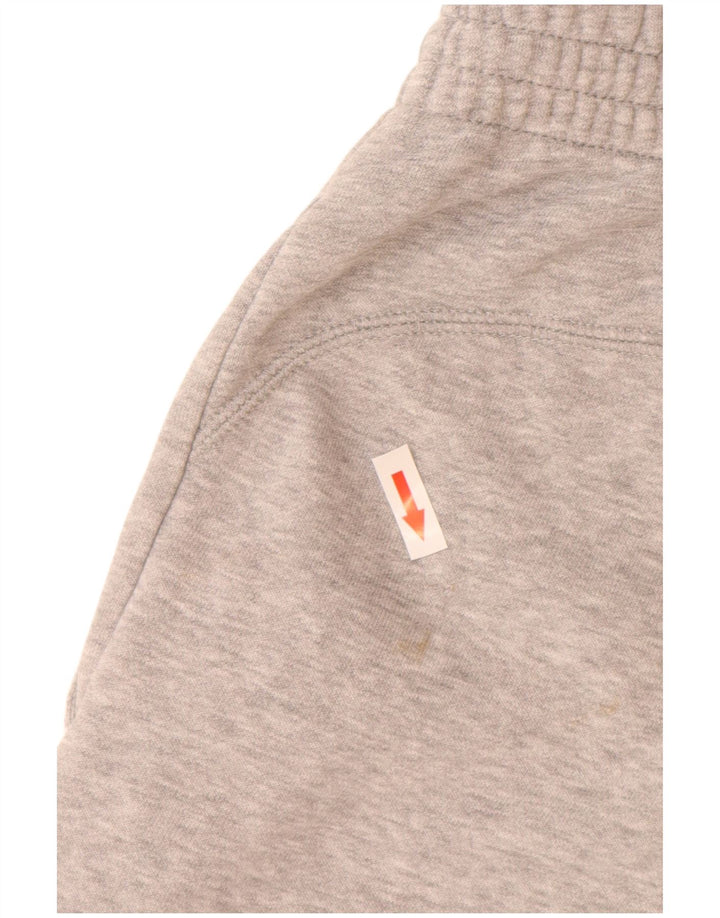 Pantaloni da tuta da uomo Adidas in cotone mélange grigio medio