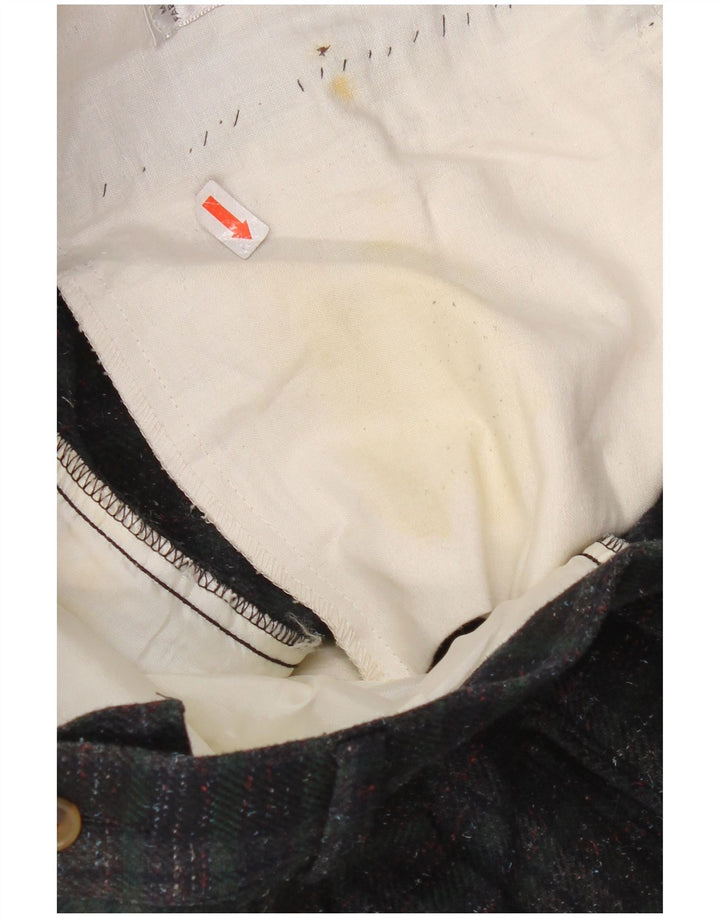 Pantaloni casual dritti da uomo Ciao IT 48 medio W32 L33 scozzese verde