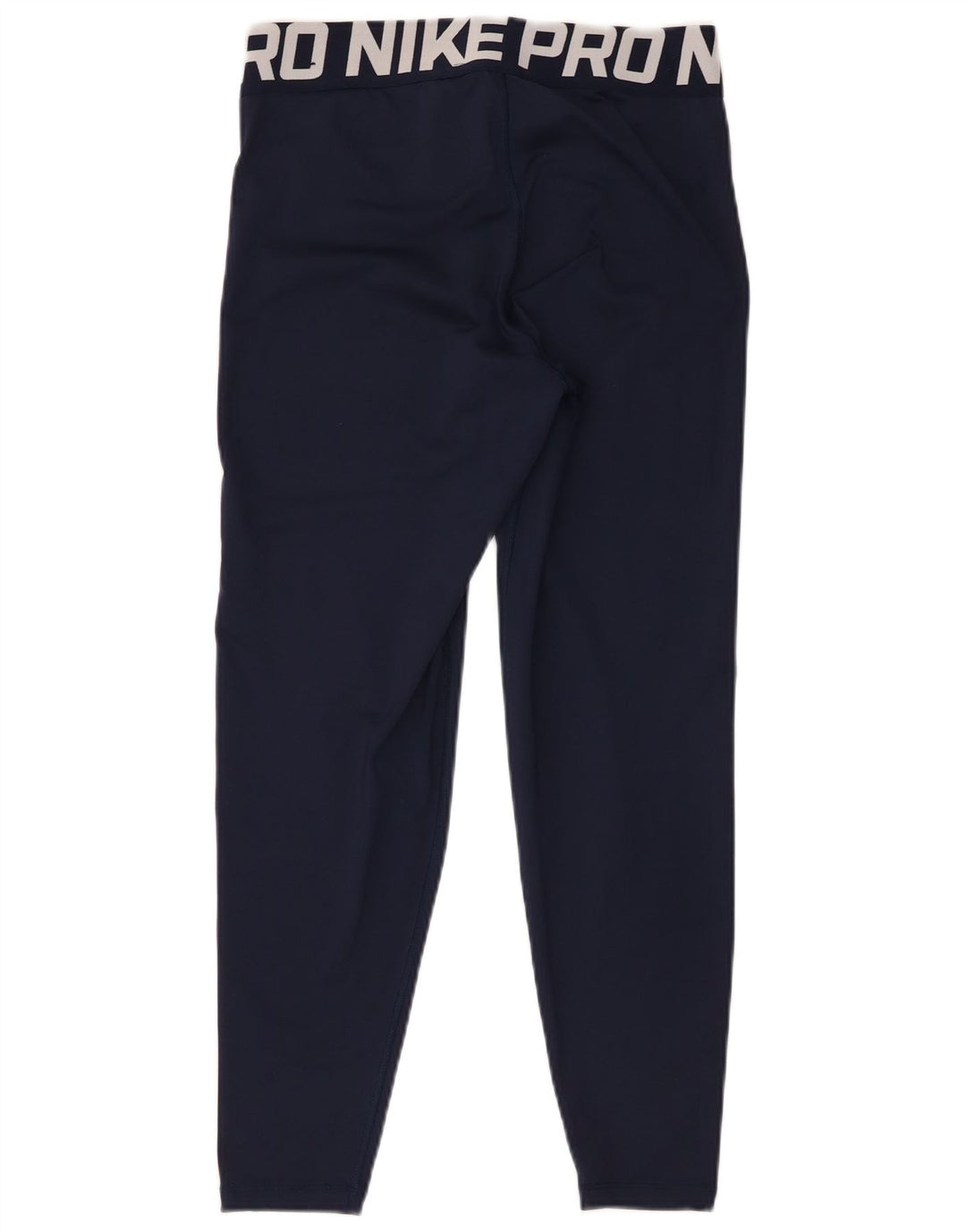 Leggings grafici Nike Dri Fit da donna UK 14 poliestere medio blu navy