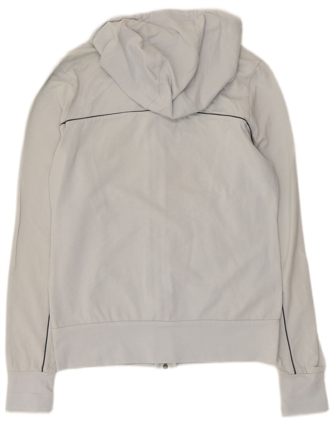 Felpa con cappuccio e zip da donna Nike UK 12/14 Blu medio
