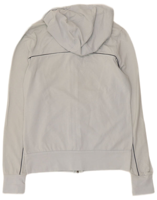 Felpa con cappuccio e zip da donna Nike UK 12/14 Blu medio