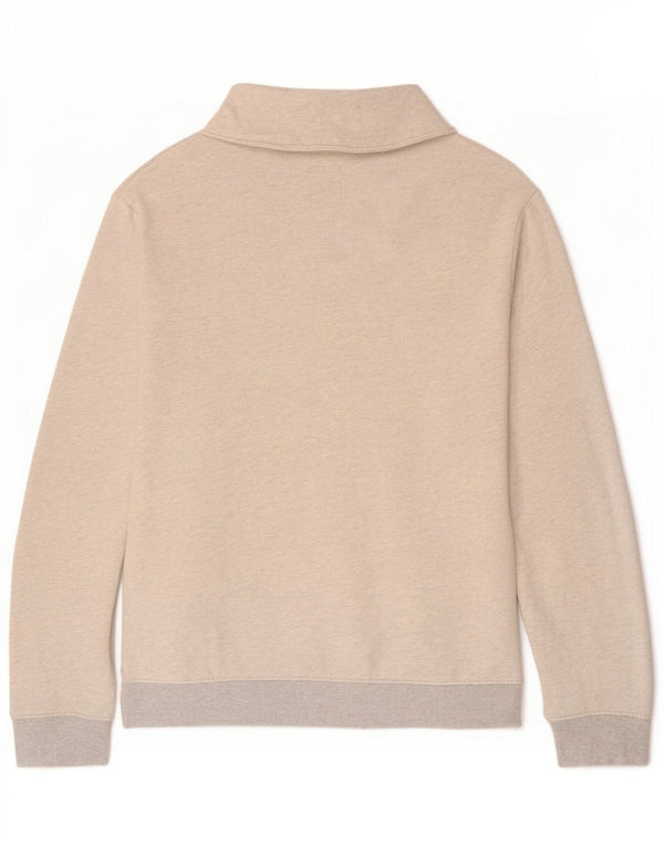 Levi's Uomo Felpa con collo a scialle Maglione Cotone chiazzato grigio medio
