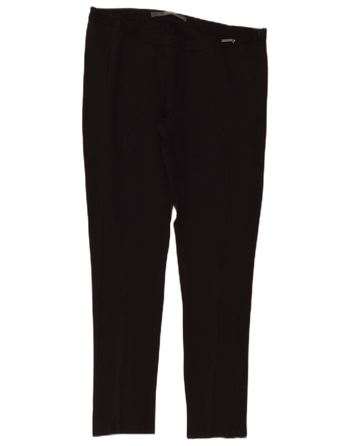 Pantaloni casual slim da donna Guess grandi W34 L27 neri