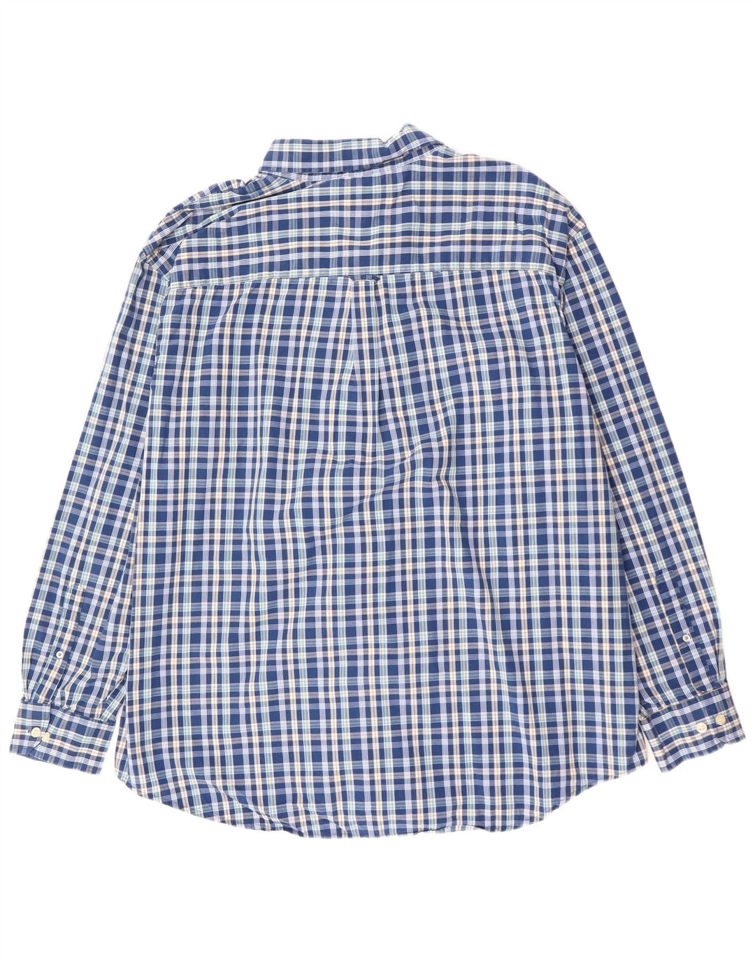 Camicia da uomo IZOD 2XL in cotone a quadri blu
