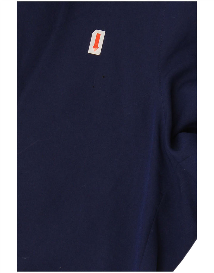 Pantaloncini sportivi da uomo Adidas medi in poliestere blu navy