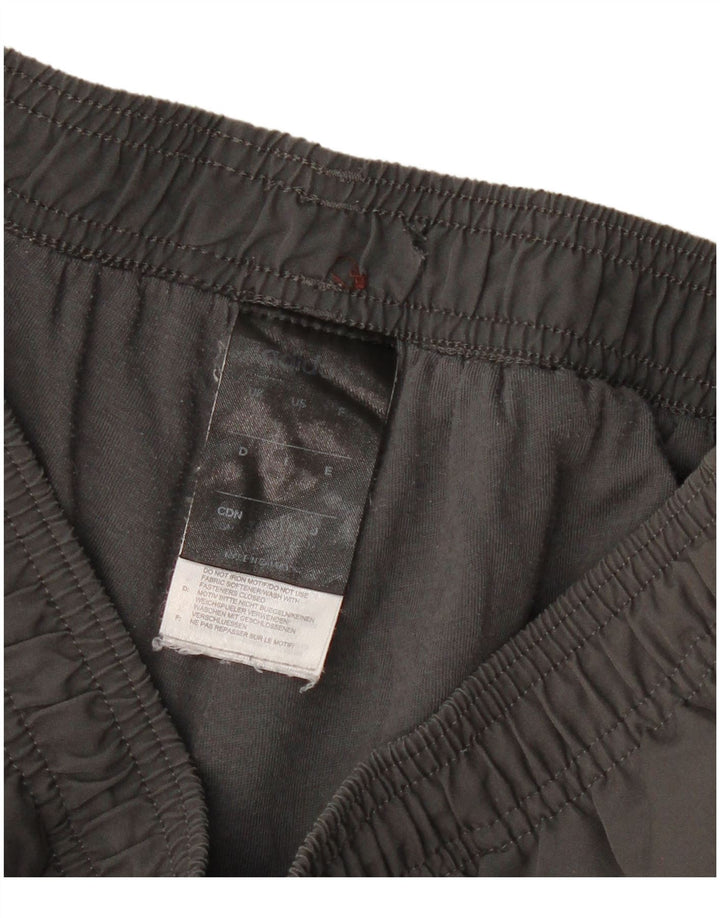 Pantaloni da tuta Adidas da uomo piccoli in poliestere grigio