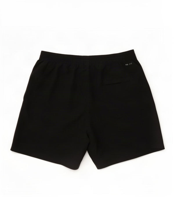 Pantaloncini sportivi Nike Dri Fit da uomo, grandi, in poliestere nero