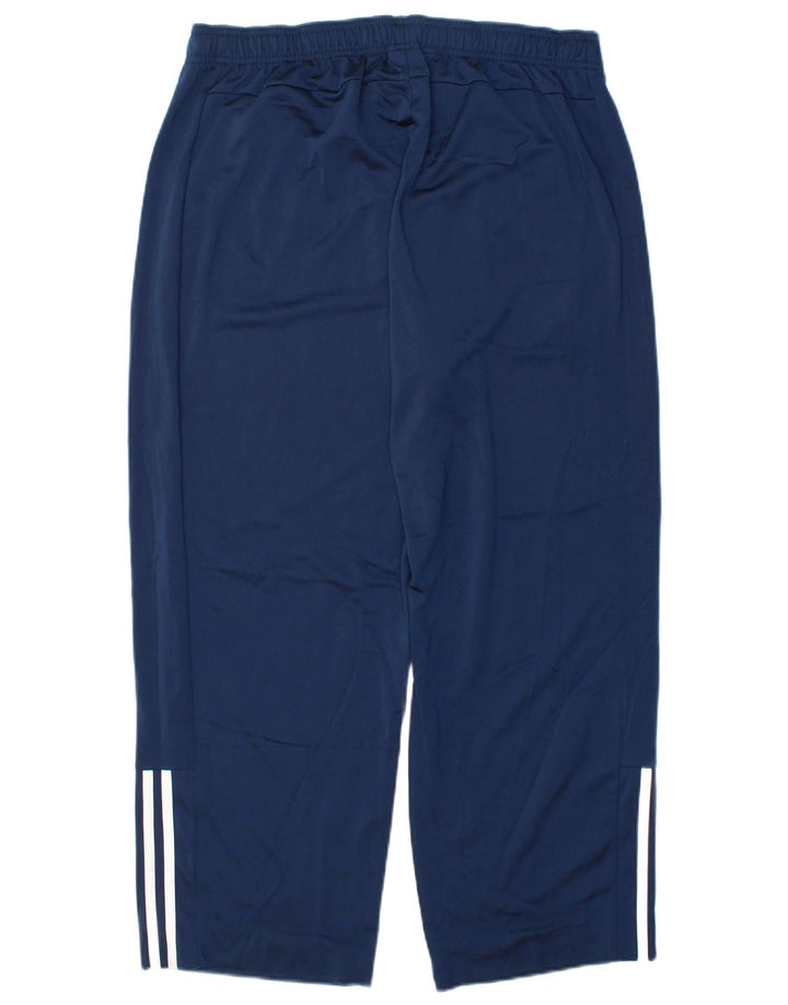 Pantaloni da tuta da uomo Adidas UK 46/48 XL Poliestere blu navy