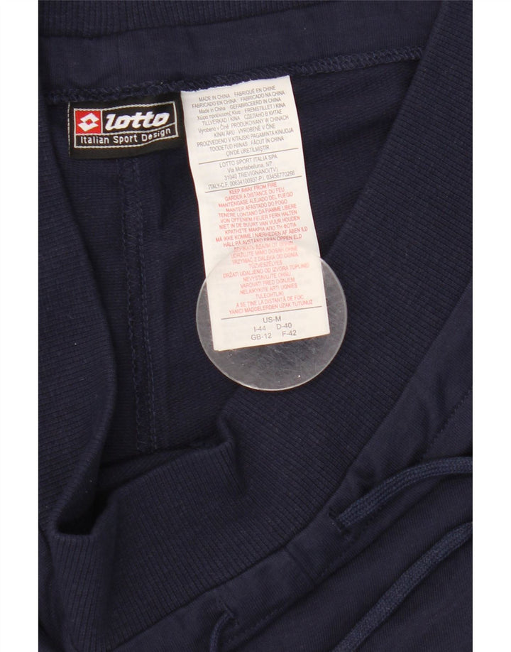 Pantaloni da tuta da donna LOTTO UK 12 Cotone medio blu navy