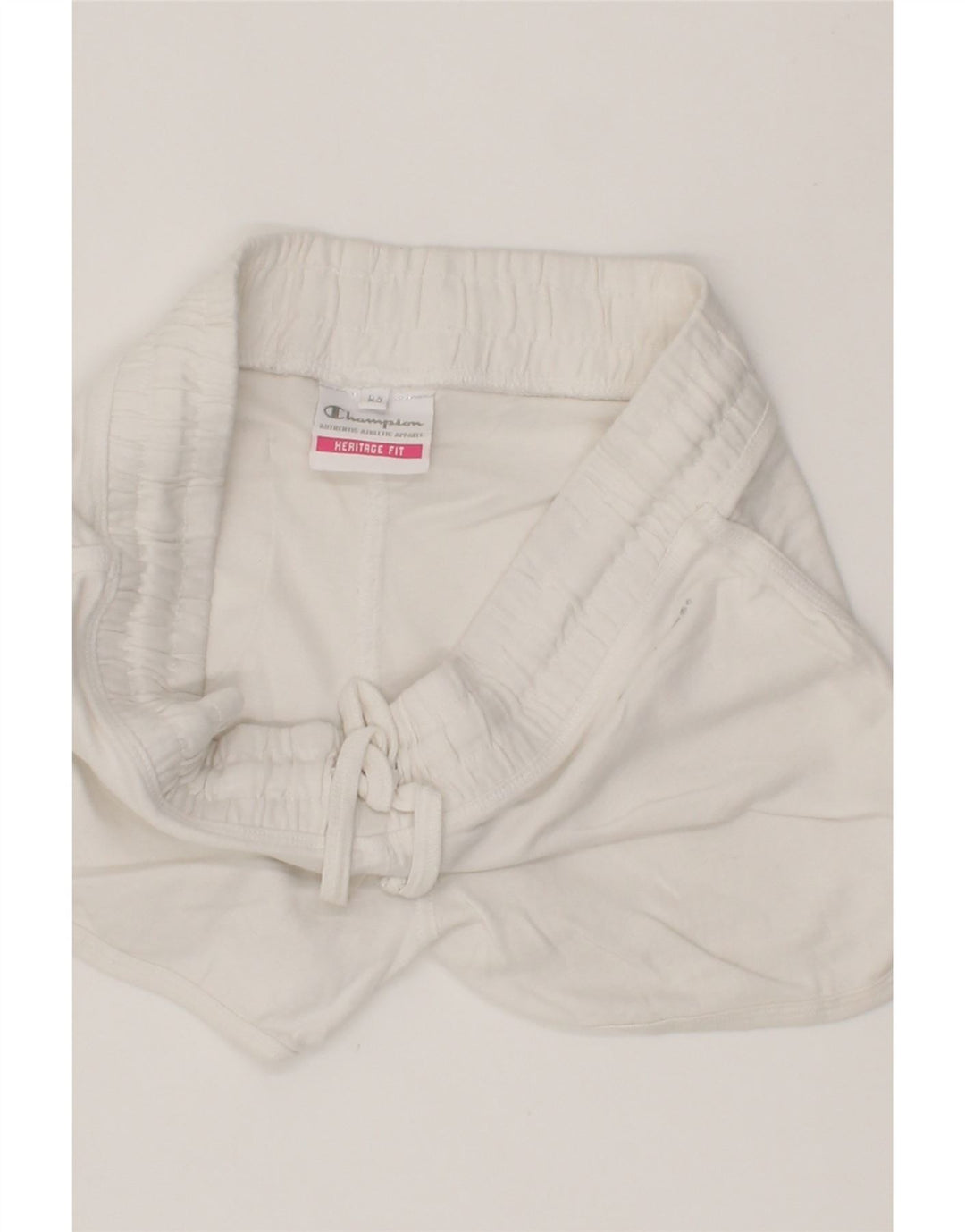 CHAMPION Womens Heritage Fit Sport Shorts UK 12 Medium  White Vintage Champion and Second-Hand Champion from Messina Hembry 
