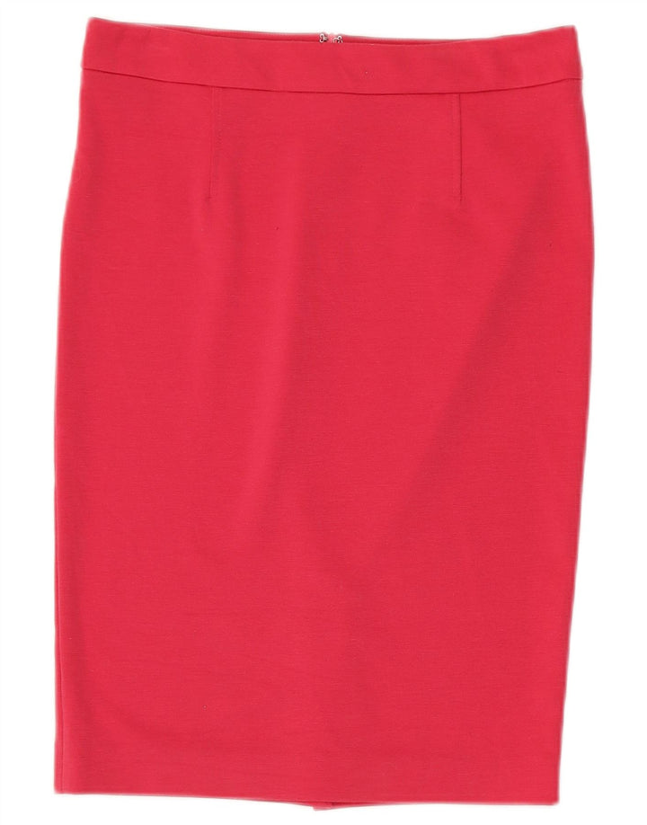 Gonna Tubino Donna Trussardi IT 40 Small W30 Poliestere Rosso