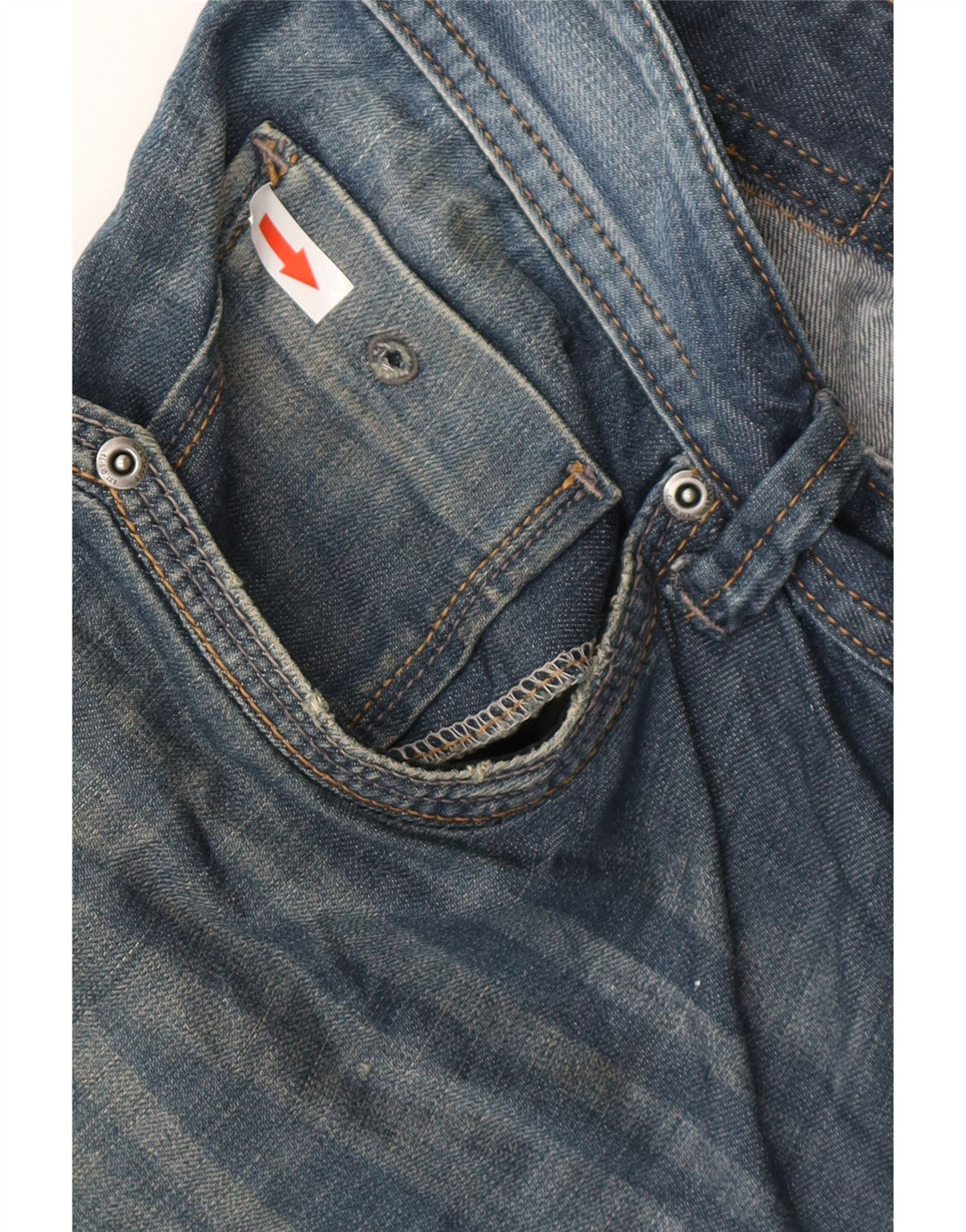 JACK & JONES Jeans dritti da uomo W32 L34 Blu