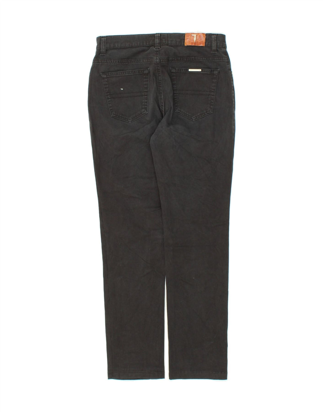 TRUSSARDI Womens Slim Jeans W26 L28  Grey Cotton Vintage Trussardi and Second-Hand Trussardi from Messina Hembry 