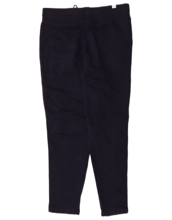 Pantaloni della tuta da donna Puma UK 10 Small W27 L28 Blu navy Colourblock