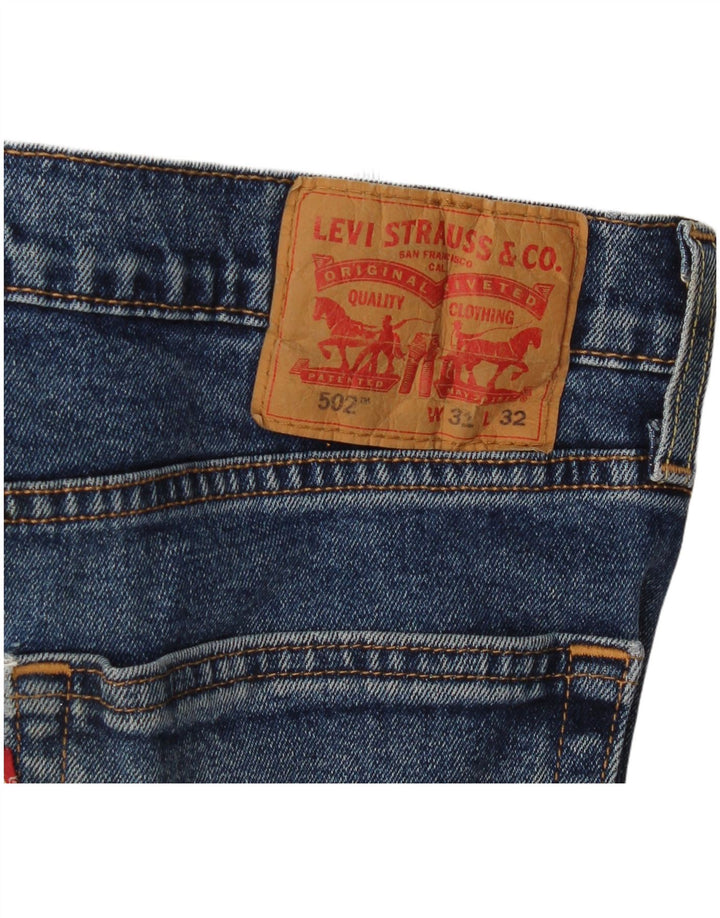 Jeans Levi's 502 affusolati da donna W31 L32 in cotone blu