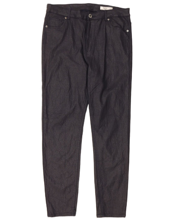 Pantaloni casual da donna Marks & Spencer UK 16 Large W32 L28 Blu navy