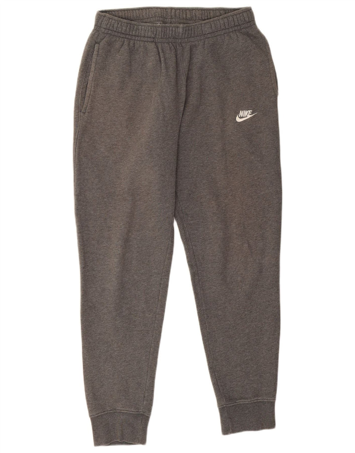 Pantaloni da tuta da uomo Nike Joggers in cotone chiazzato grigio medio