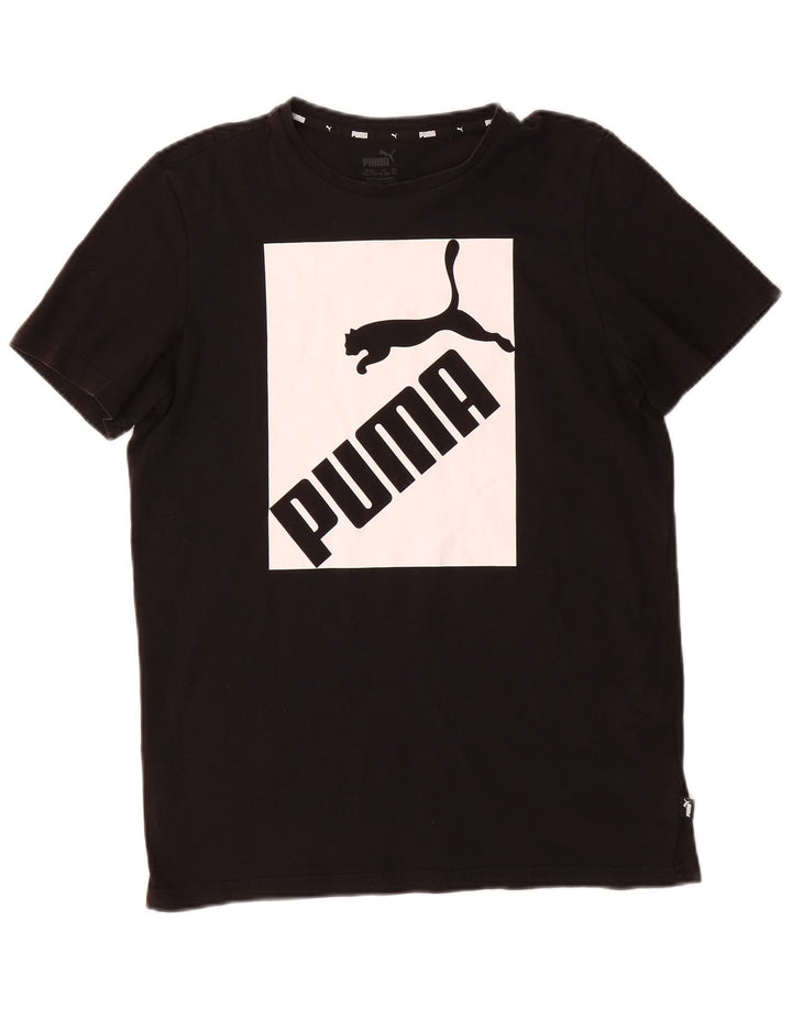Maglietta grafica PUMA da bambino 15-16 anni Nera