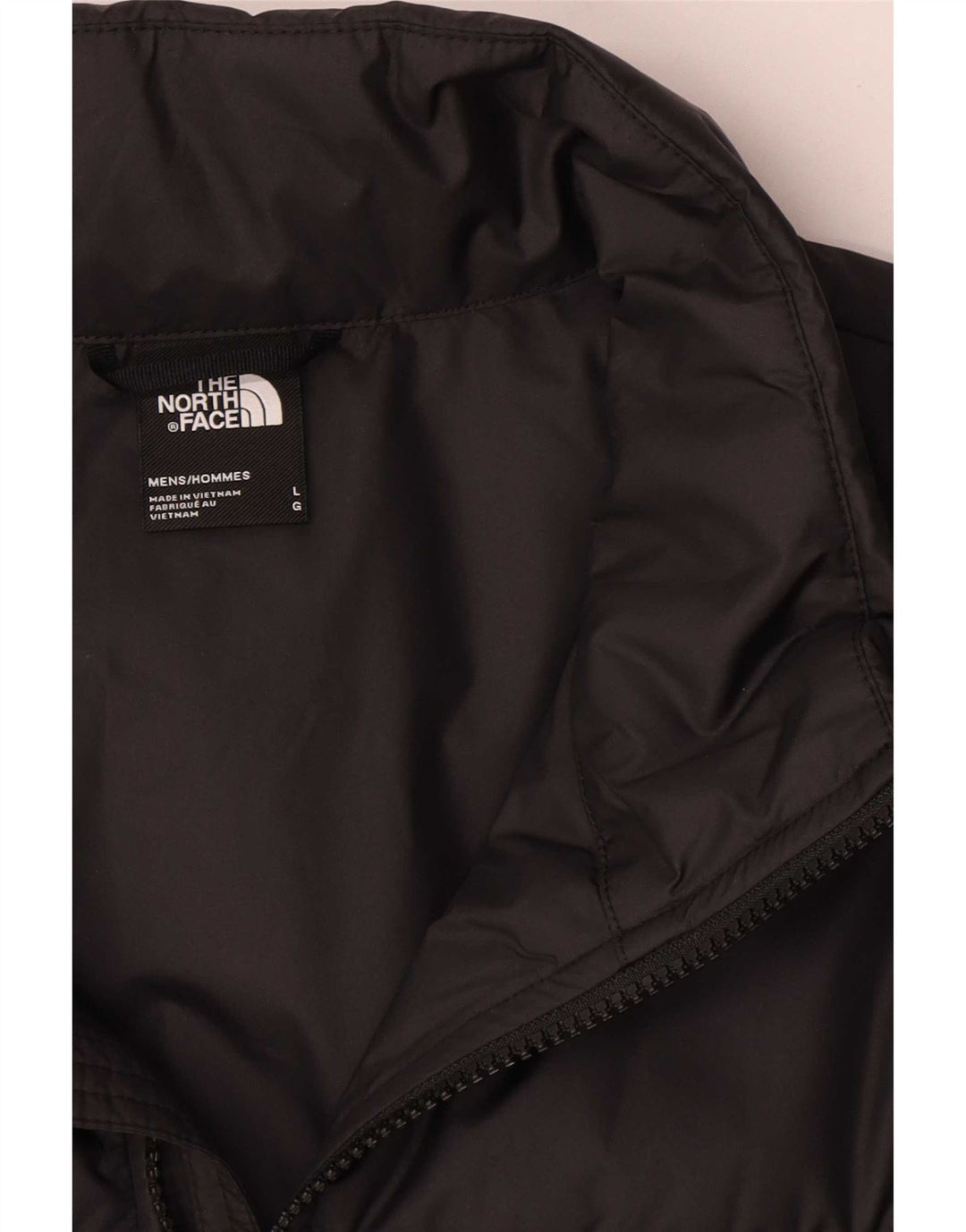 Gilet imbottito con grafica da uomo The North Face UK 40 grande poliestere nero