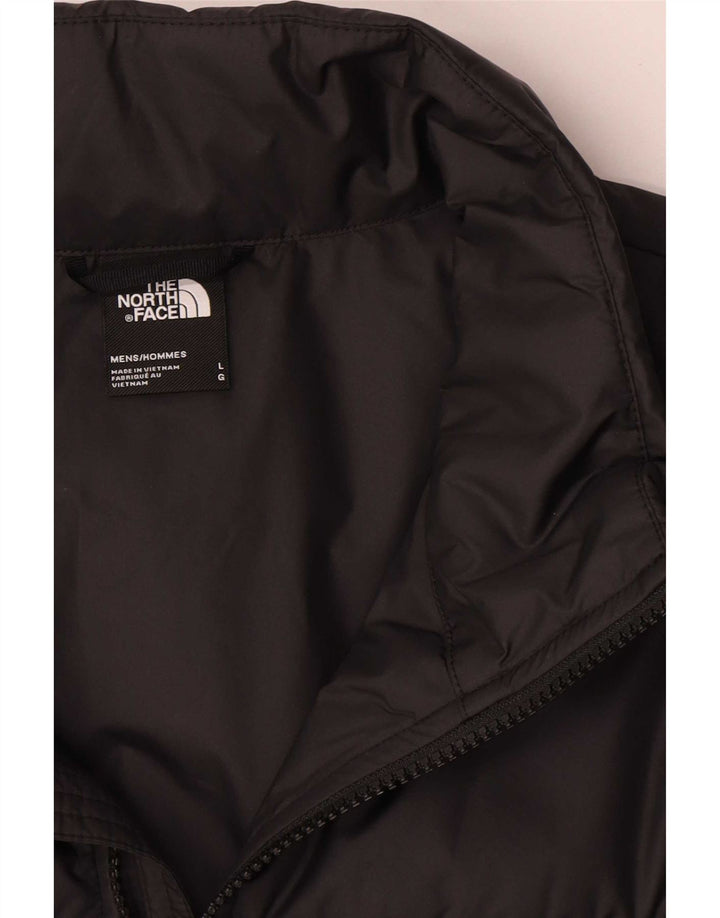 Gilet imbottito con grafica da uomo The North Face UK 40 grande poliestere nero