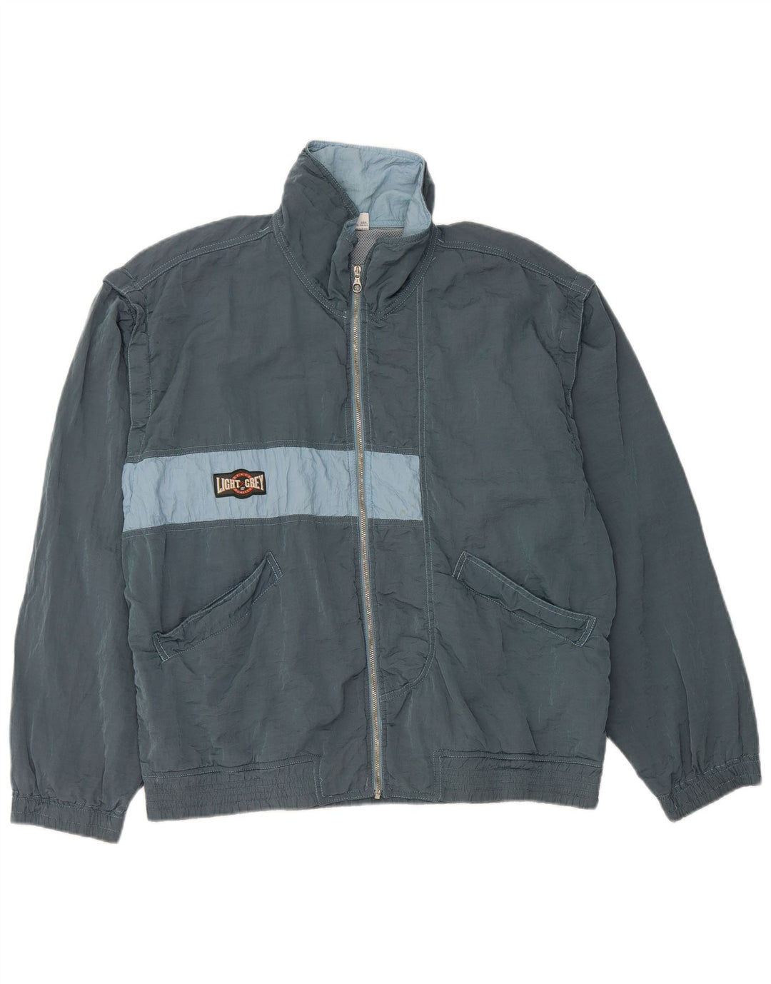 Giacca da tuta da uomo BELFE UK 38 Poliammide color block blu medio