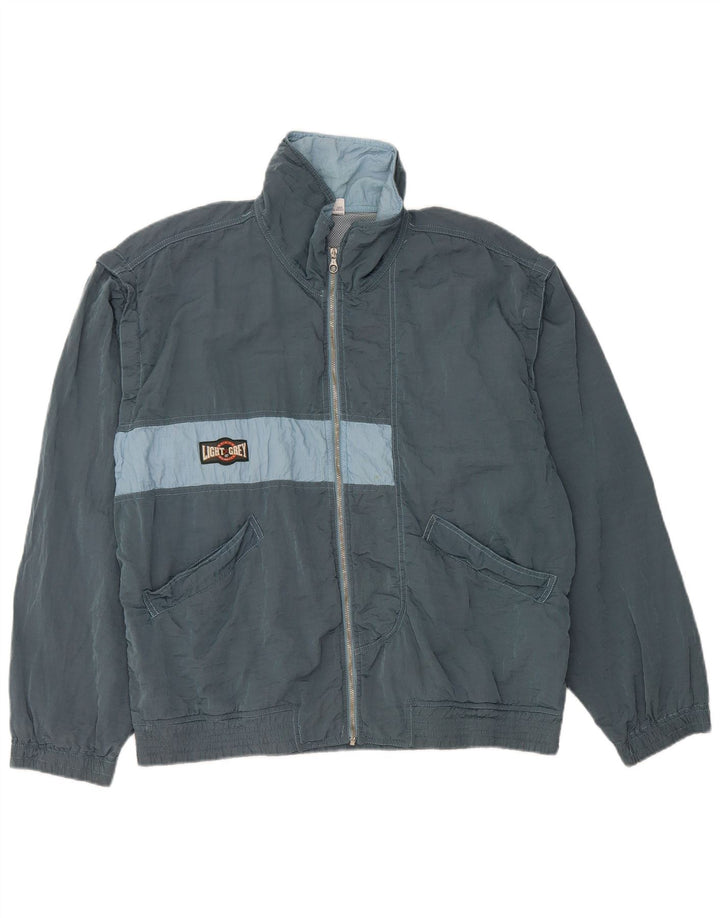 Giacca da tuta da uomo BELFE UK 38 Poliammide color block blu medio