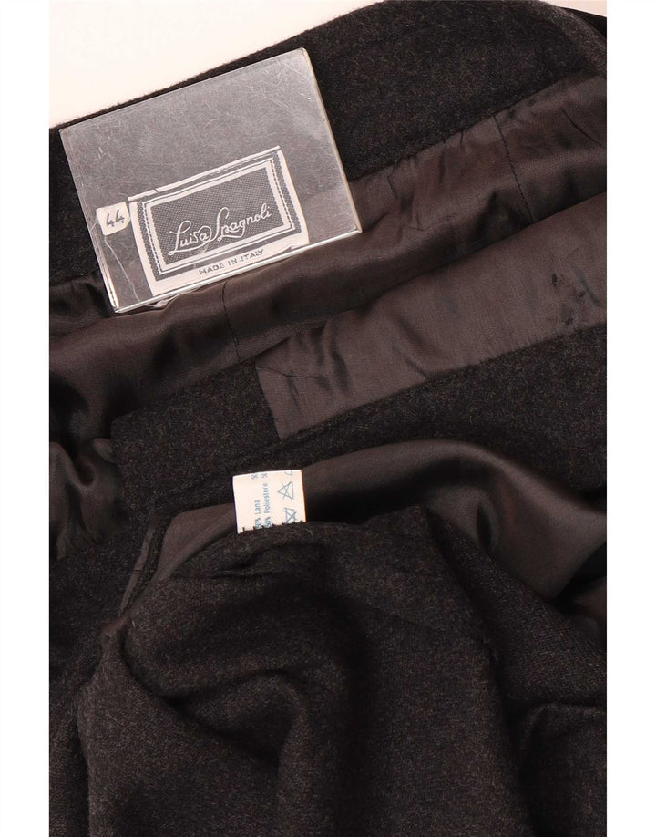 Gonna Tubino Donna Luisa Spagnoli IT 44 Media W30 Lana Grigia