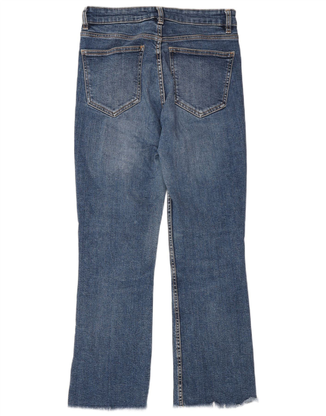 Jeans Bootcut da donna Zara EU 38 Small W28 L26 Blu
