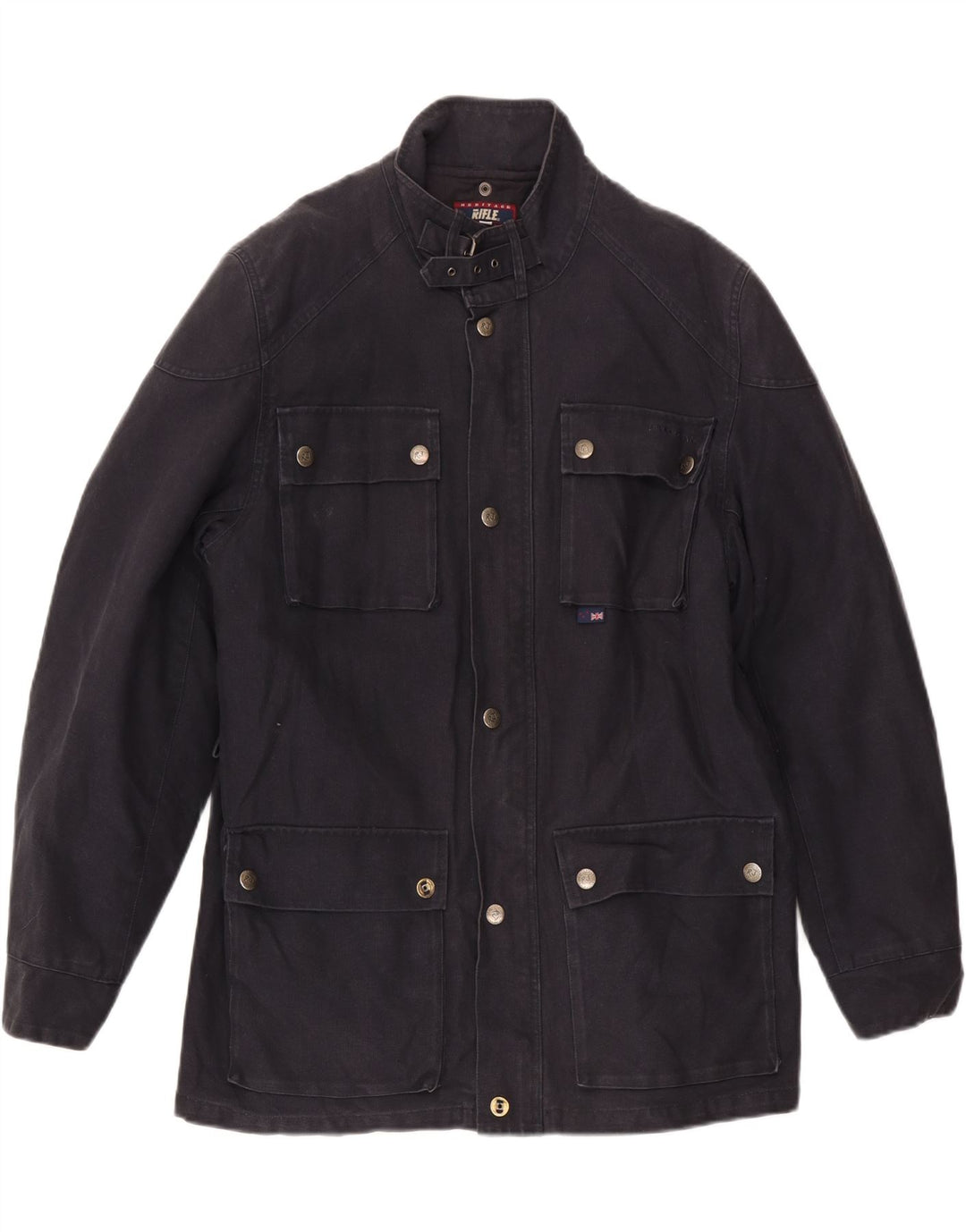 Giacca da uomo Heritage Utility Rifle UK 36 Small Blu Navy