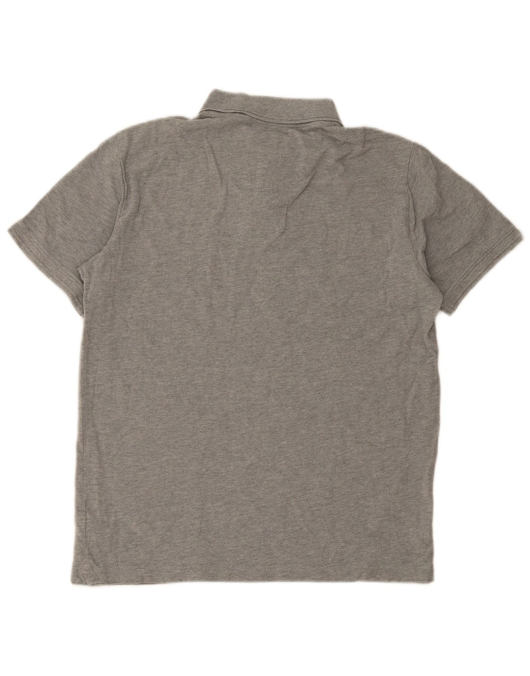 Polo da uomo Penguin in cotone grigio medio