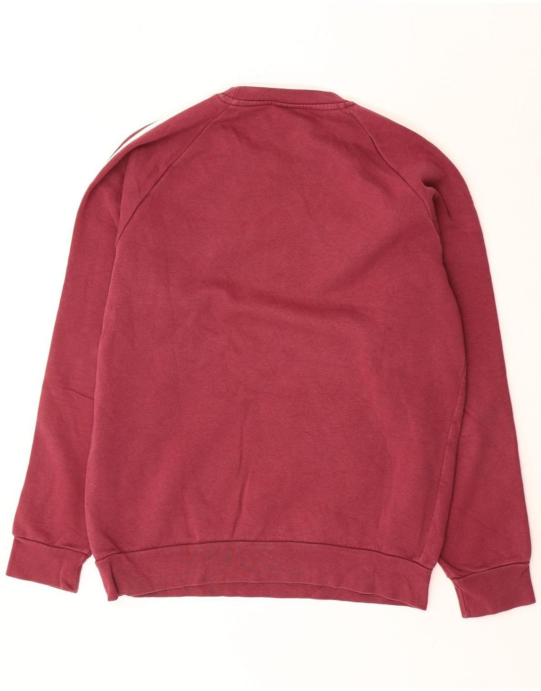 Felpa Adidas Uomo Maglione Piccolo Bordeaux Cotone
