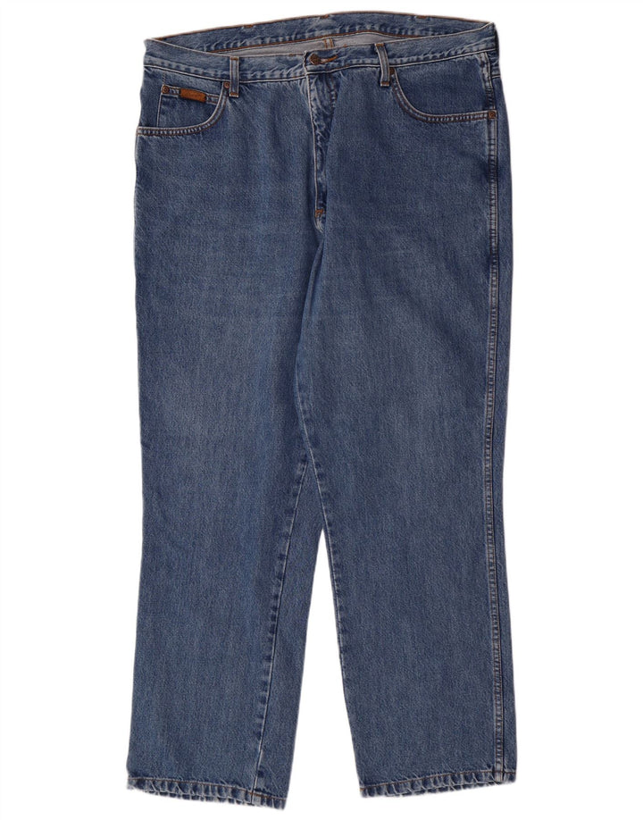 Jeans dritti da uomo WRANGLER W38 L30 Blu