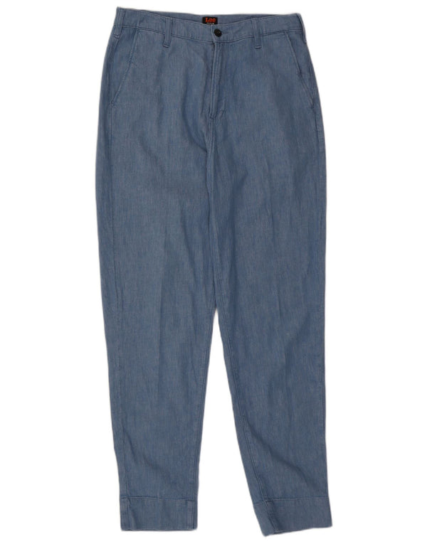 Pantaloni chino affusolati da uomo Lee W32 L29 in cotone blu