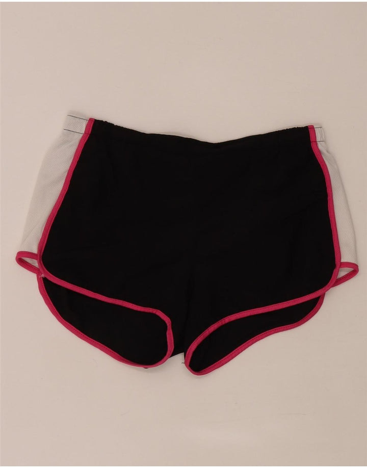Pantaloncini sportivi da donna Puma UK 12 Medium Black Colourblock