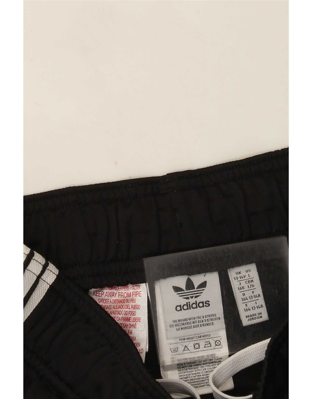 Pantaloni da tuta da ragazzo Adidas Joggers 13-14 anni Poliestere nero