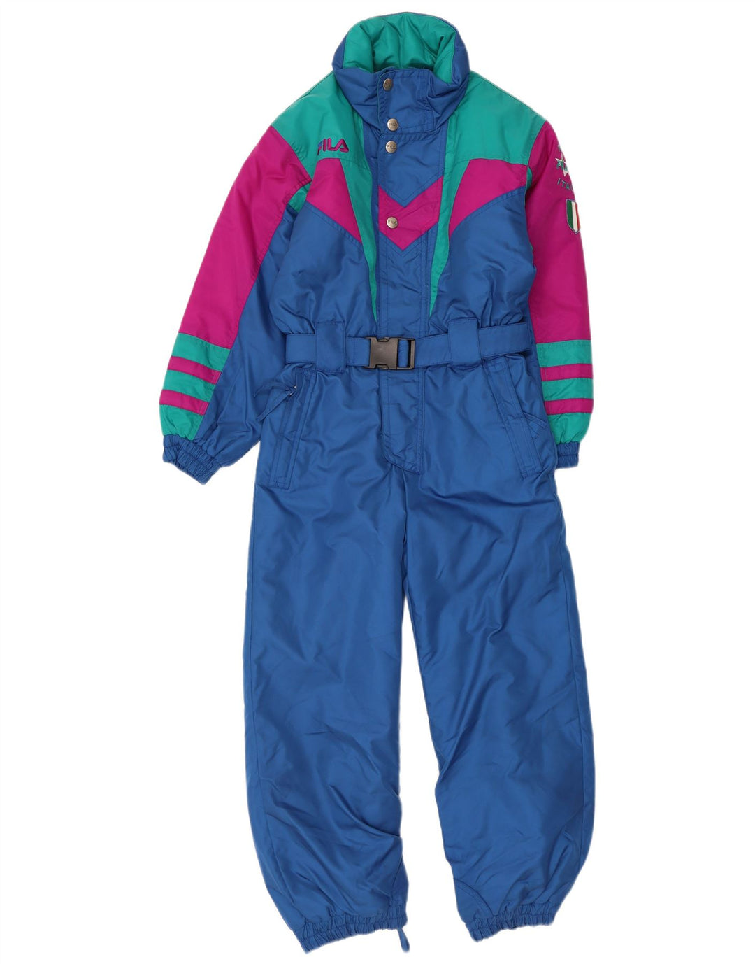 Tuta da sci Fila bambino 9-10 anni Blu Colourblock Poliestere