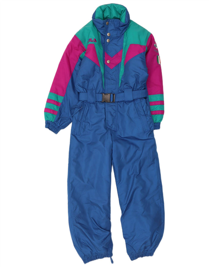 Tuta da sci Fila bambino 9-10 anni Blu Colourblock Poliestere