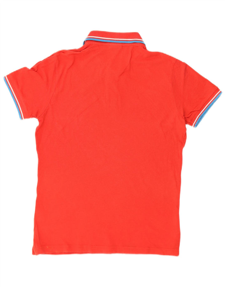 Polo Uomo Diadora Rosso Medio In Cotone