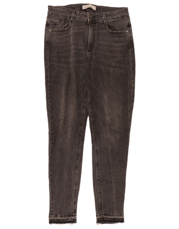 Zara Womens Skinny Jeans EU 38 Small W28 L28 Grey