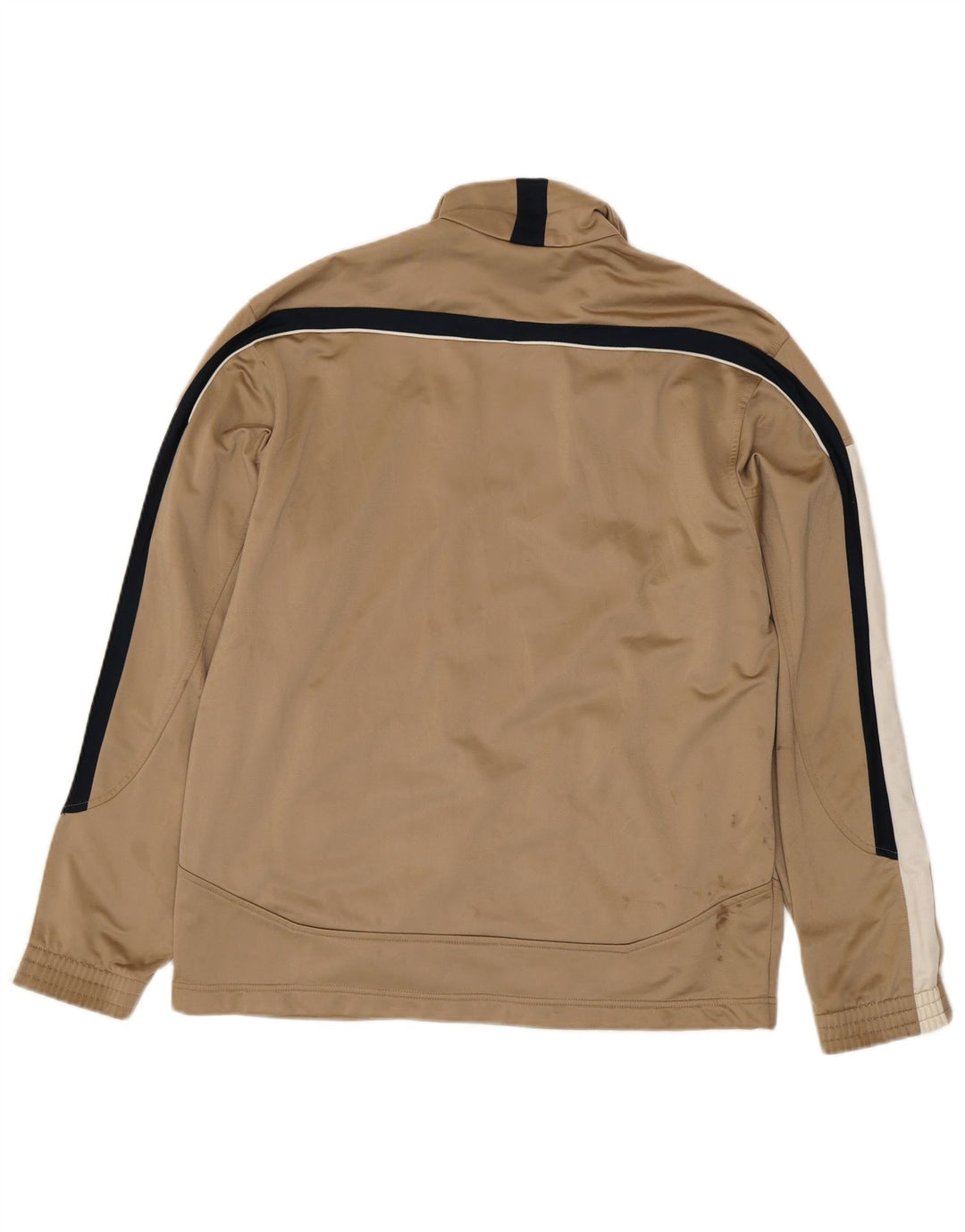 Giacca da tuta da uomo Diadora UK 42 Large Beige Colourblock Poliestere