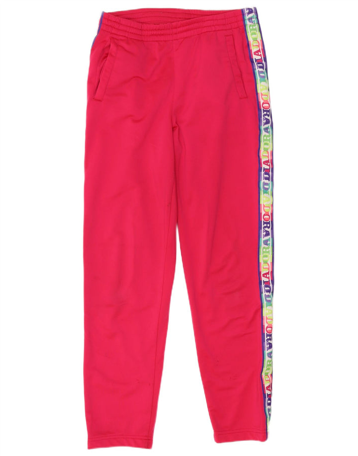 Pantaloni da tuta grafici da donna Diadora UK 14 Large Rosa Poliestere