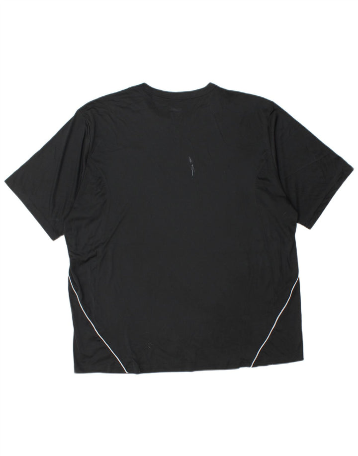 T-shirt da uomo Nike Top UK 42/44 grande poliestere nero